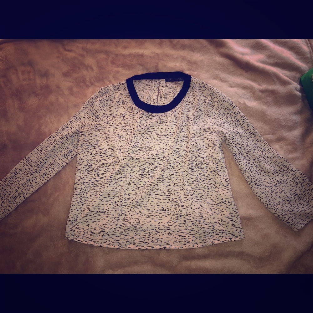 Rose &Olive High neck blouse